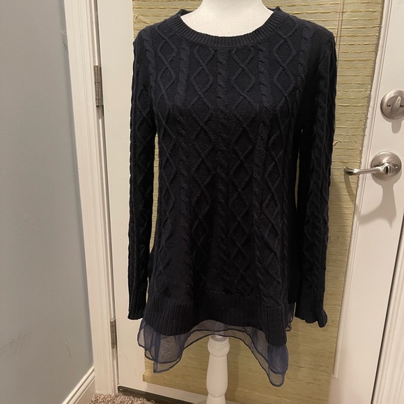 ☮️HIPPIE SWEATER DRESS OR TUNIC TOP LARGE/XL - Picture 1 of 8